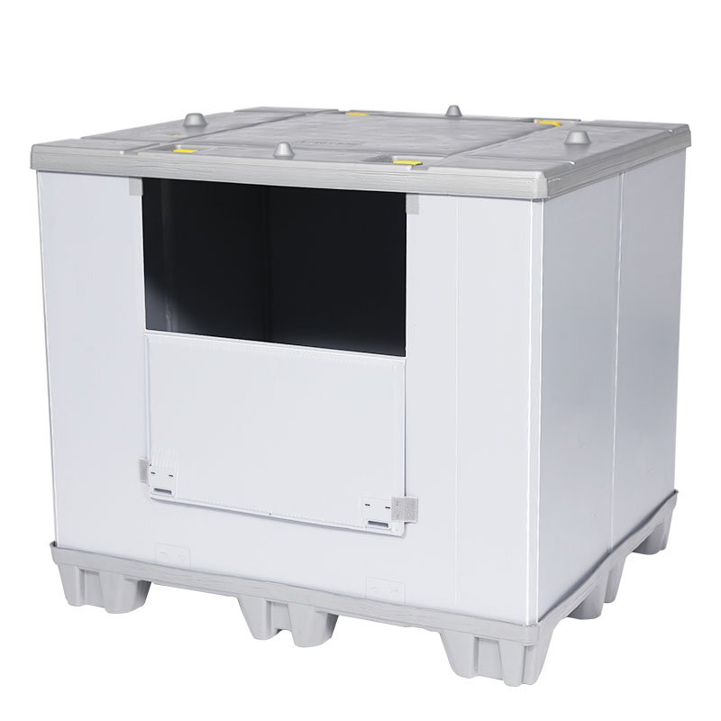 hộp pallet có nắp và sleeve